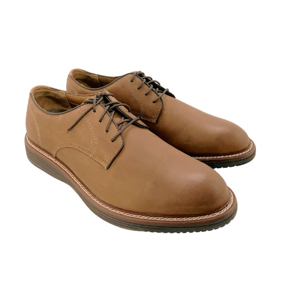 Mens Johnston & Murphy Upton Oxford in Tan Leather. 20-4338 main image 7